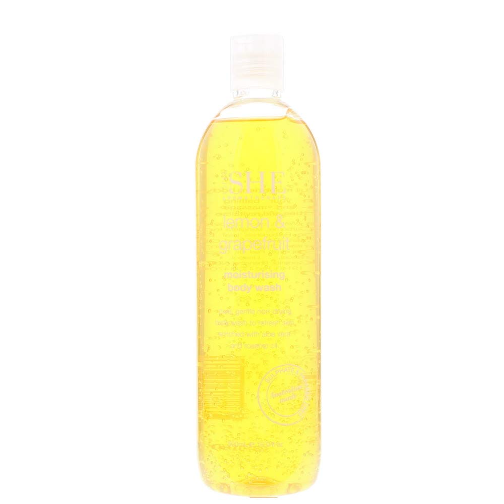 om SHE Aromatherapy Moisturizing Rosehip Oil Body Wash Ocean Mist : Beauty