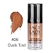 SACE LADY Matte Finish Liquid Foundation, Waterproof Ultra-HD Flawless Fluid Foundation 0.40Fl Oz