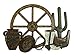 Deco 79 Metal Western Wall Décor, 32 by 23