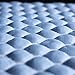 Leggett & Platt Sleep Chill + Crystal Gel Mattress Protector with Cooling Fibers and Blue 3-D Fabric, Queen