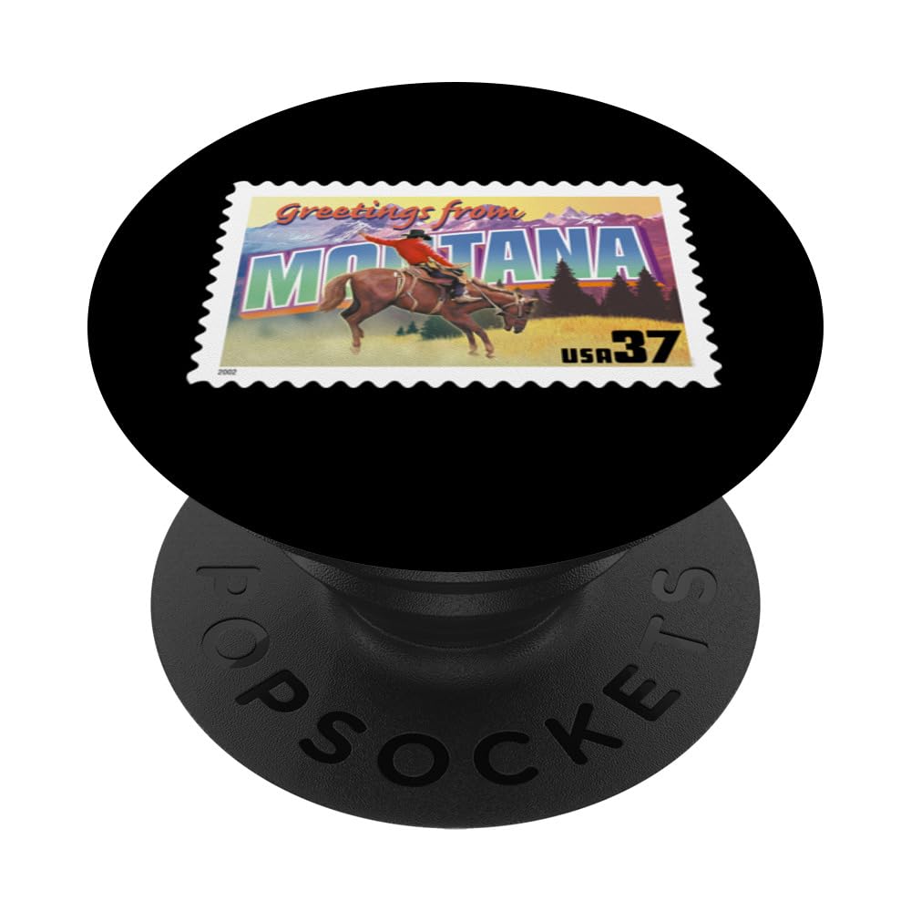USPS Greetings From Montana PopSockets Swappable PopGrip