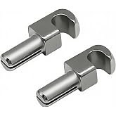 Fbshicung 2Pc Sewing Machine Table Hinge Rear Anchor Hook for 781 Button Hole Machine Bed Hinge Connection Industrial Sewing Machine Parts