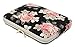 KAYOND Black Rose Patten Canvas Water-Resistant 15.6 Inch Laptop Sleeve