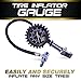 Motor Luxe Tire Inflator Pressure Gauge 170 PSI / 12 Bar - Professional Heavy Duty Air Compressor Tool For Your Car and Truck - Free Accessories
