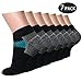 Compression Socks Plantar Fasciitis for Women Men (4/7 Pairs),8-15 mmhg Athletic Sock Arch Support Flight Travel Nurses
