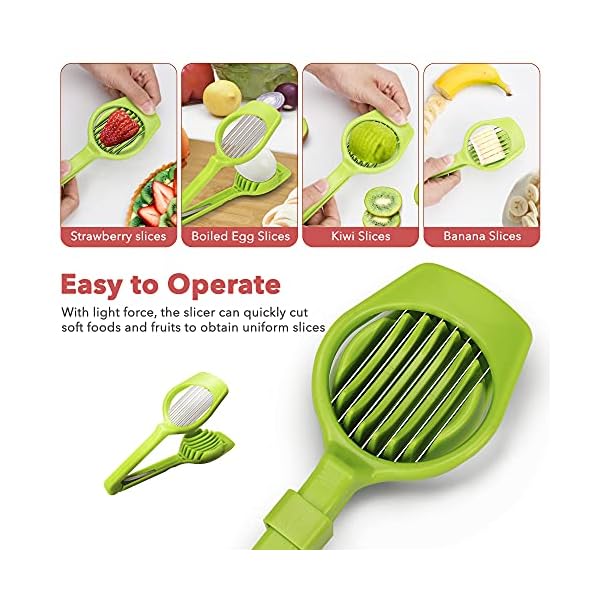 PIPRE-Egg-Slicer-Stainless-Steel-Multifunction-Egg-Slicer-Cutter-Cooking-Kitchen-Home-Gadgets-Tool-Accessories-for-Egg-Mushroom-Strawberry-Tomato-Kiwi-Fruit-Fruits-And-Vegetables-Etc-Green PIPRE Egg Slicer Stainless Steel Multifunction Egg Slicer Cutter Cooking Kitchen Home Gadgets Tool Accessories for Egg…
