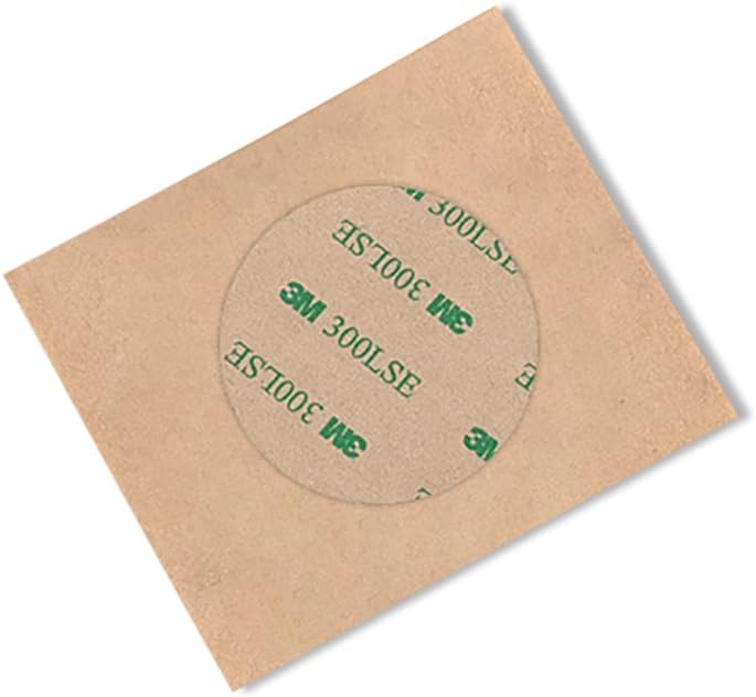 3M 9495LE Adhesive Transfer Tape Circles 2.5" Diameter Pack of 100