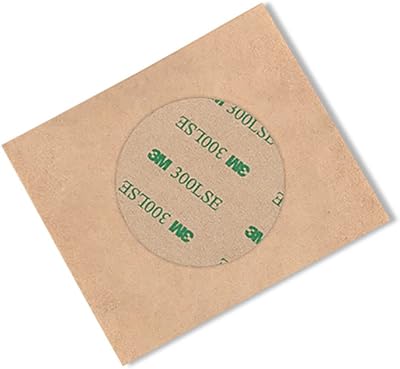 3M 9495LE Adhesive Transfer Tape Circles 2.5" Diameter Pack of 100