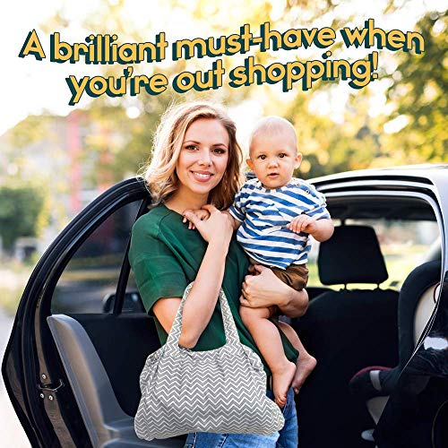 Shopping Cart Cover, 2 in 1 Baby Grocery Cart Seat Cover and High Chair Cover for Kids and Toddlers
