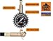Summit Tools Heavy Duty Tire Pressure Gauge with Hold Valve (0-100 PSI) - ANSI B40.1 Certified Accuracy with Large 2