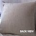 CoolDream Decorative 18*18 Inch Linen Cloth Pillow Cover Cushion Case, Love You To The Moon