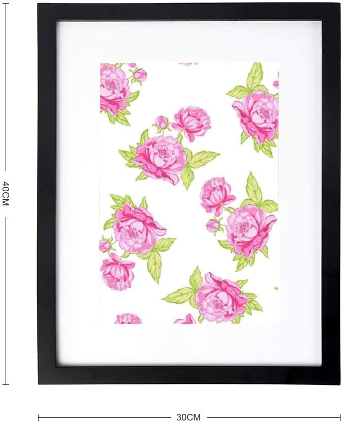 Amazon Com Mesllings Fresh Spring Style Roses Pattern 3 Solid Wood Picture Frames 12 X 16 Hang On Wall Stand Hook Accessory Fashion Wooden Frame Stand Pictures Photos