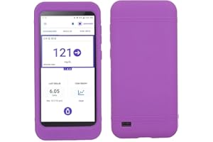 USASTAR-SNK Silicone Soft Case for Omnipod 5 (Purple)