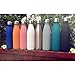 KINGSO 17oz Double Wall Vacuum Cool Insulation Stainless Steel Water Bottle Leak- proof and No Sweating Perfect for Summer Outdoor Sports Camping Hiking Cycling White