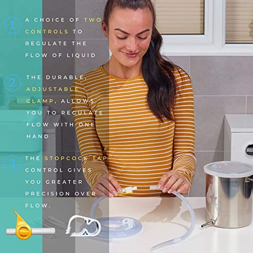 Medisential Enema Kit Suitable for Coffee, Water and Gerson Therapy