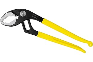 Tsunoda WP-300SC-S, Water Pump PLA-iers, Soft Resin Jaw Water Pump Pliers w/built-in-spring, 12-inch