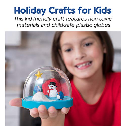 Creativity for Kids Holiday Snow Globes Craft Kit Makes 3 DIY