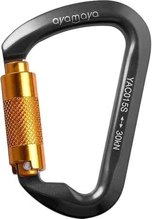 Amazon Co Jp Ayamaya 登山カラビナ オートロック 自動式 30kn D環 Ce認証 操作簡単 アルミニウム合金製 超軽量 登山 キャンプ クライミング 空中作業 消防救援 アウトドア用品 おもちゃ
