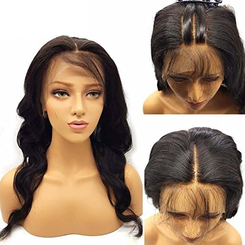 WFHair 7A Grade Brazilian Body Wave 130% Density Virgin Hair 360 Lace Frontal Closure with Baby Hair Bleached Knots Natural Color 10inch