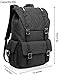 KAKA Water Resistant Laptop Bag Anti-Theft Travel Bag Large Capacity Shoulder Daypack School Backpack Black