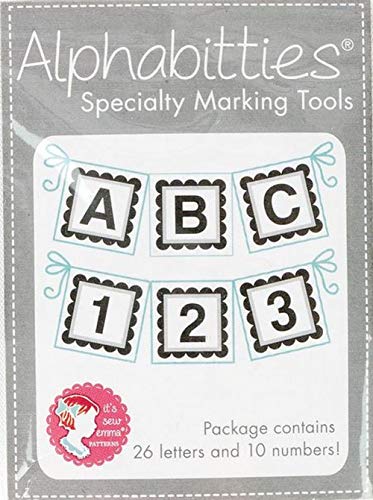 It's Sew Emma ISE-725 Grey Alphabitties Specialty Marking Tool, Varies