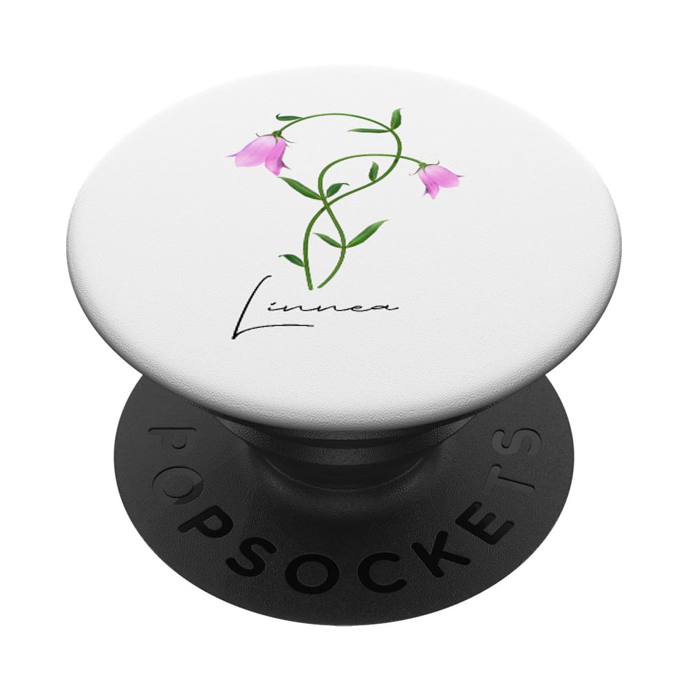Linnea Flower Twinflower Wild Flower Pink Flowers PopSockets Adhesive PopGrip