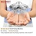 Force1 Scoot Hand Operated Drone for Kids or Adults - Hands Free Mini RC Toy, Easy Indoor Small UFO Flying Ball Drone Toys for Boys and Girls (Silver)