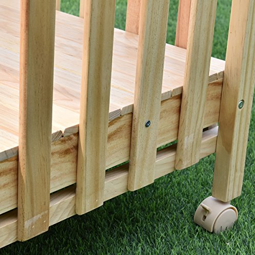 image for Costzon Kids Retractable Playhouse w/ Sandbox Canopy, Non-Woven Fabric