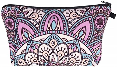 Bohonan Cosmetic Bag & Case Waterproof Portable Carry on Travel Purse Toiletry Bag Makeup Luggage Pouch Handbag Organizer for Men and Women (Color 5)
