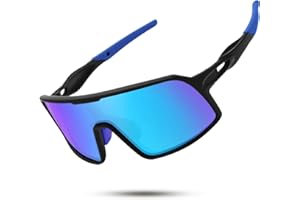 SEKKAF Polarized Sports Sunglasses for Men and Women Cycling Glasses UV Protection Goggles for Mountain Bike Running Fishing