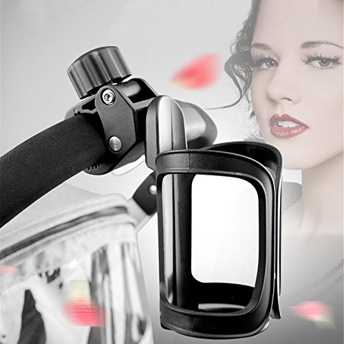 per Baby Stroller Cup Holder Feeding Bottle Fixed Mount Universal for Baby Carriage Strollers Children Tricycles Toddlers Bikes (2pack) - Thumbnail 3
