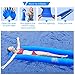 ludtom Inflatable Pool Floats Water Hammock for Adults 440lb Capacity Pool Float Swimming Pool Lounger No Pump Needed with Compact Carry Bag【2019 Upgraded】