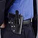 LATIT OWB Holster, Concealed Carry, Removable Thumb Strap, Right Handed Use Only, Outside The Waistband Belt Holster