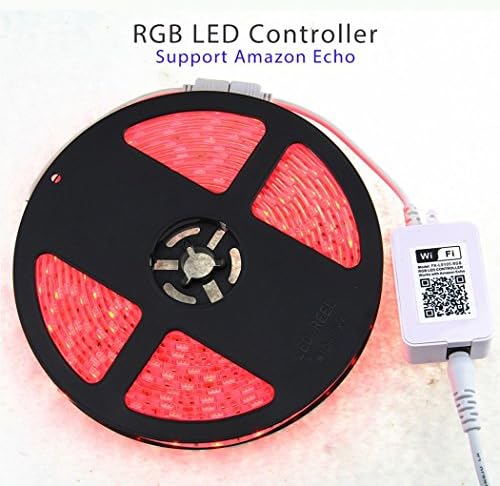 FROGBRO Smart Wifi LED Plant Grow Strip Lights Wireless Smart Phone APP Controlled Light Strip Remote Control 16.4ft/5m RGB