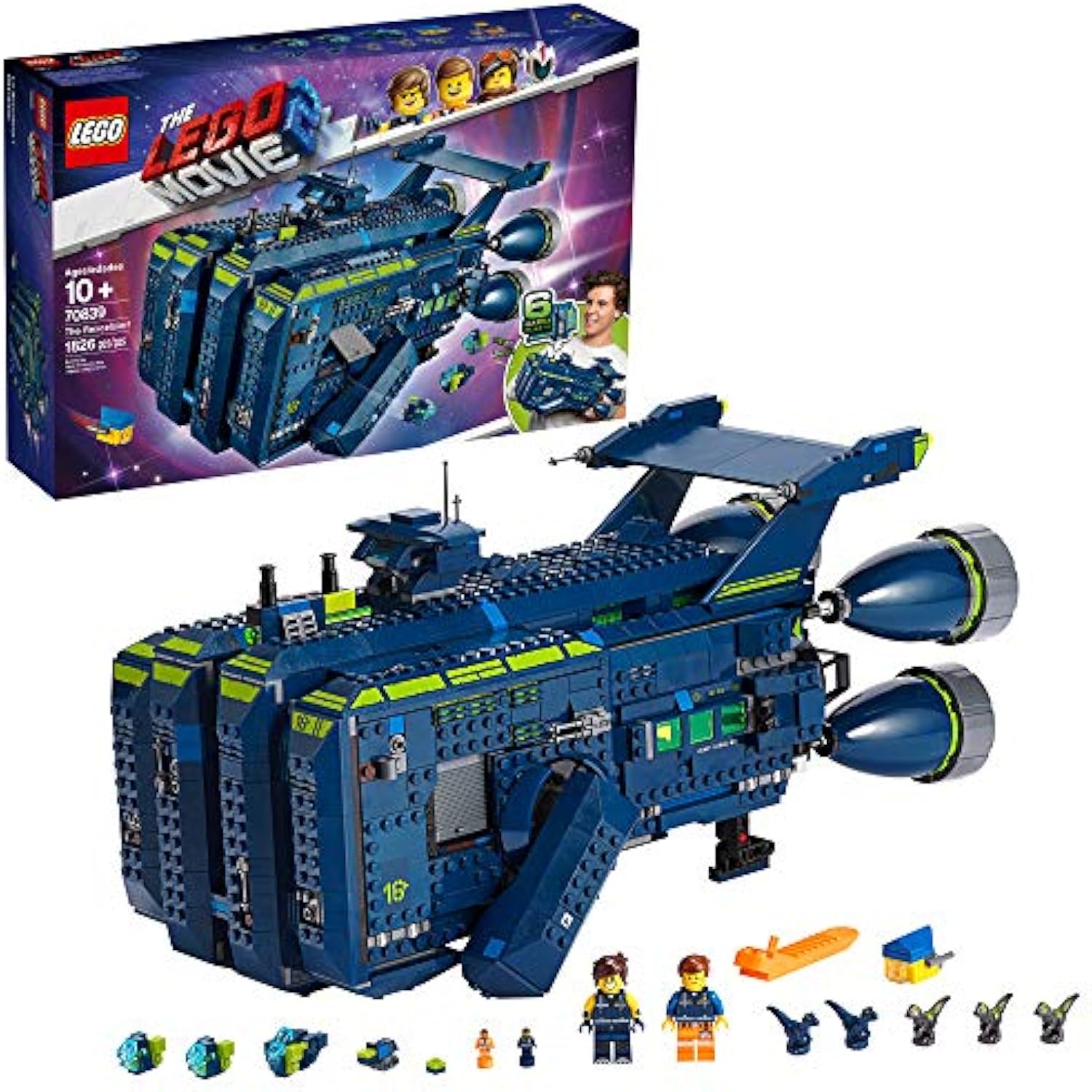 LEGO THE LEGO MOVIE The Rexcelsior; 70839 Building Kit (1820