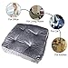 Big Hippo Chair Pads Square Chair Cushion with Ties Soft Thicken Seat Pads Cushion Pillow for Office,Home or Car Sitting 17