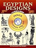 Egyptian Designs CD-ROM and Book (Dover Electronic Clip Art) by Dover