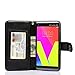 LG V20 Case, TabPow 10 Card Slot - [ID Slot][Button] Wallet Folio PU Leather Case Cover with Detachable Magnetic Hard Case for LG V20 - Black