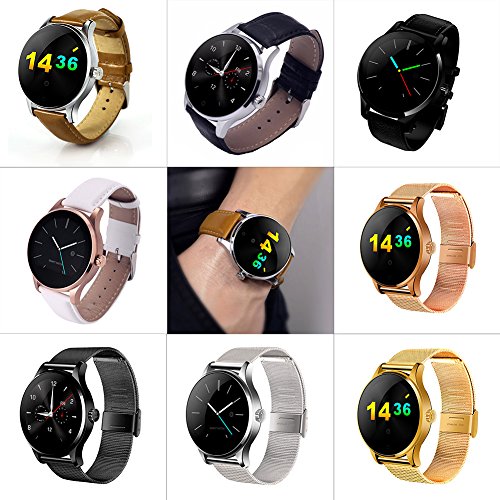 Amazon.com: GEZICHTA Bluetooth Smartwatch, K88H Touch Screen ...