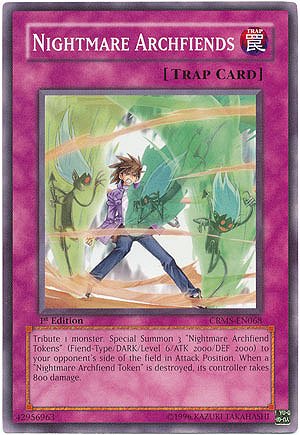 Yu-Gi-Oh! - Nightmare Archfiends (CRMS-EN068) - Crimson Crisis - 1st Edition - Common