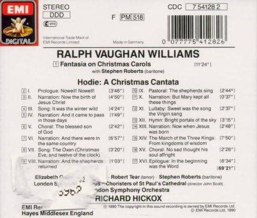 Hodie / Fantasia on Christmas Carols - Image 3