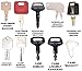 Construction Equipment Master Keys Set-Ignition Key Ring for Heavy Machines, 39 Key Set