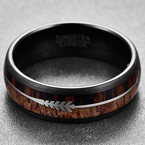 Vakki Herren Ring Hawaii Koa Holz – Bild 5