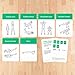 EXERCISE CARDS – Premium Visual Bodyweight Workout Cards by WorkoutLabs · Waterproof Fitness Flash Cards for Home Workouts without Equipment (Women)