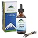 Vanilla Stevia Liquid Drops Flavored with Natural Sweet Vanilla - Alcohol Free & Kosher - 2oz Glass Bottle
