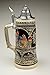 Beer Mug by King - Old Heritage CoA and Landmarks Relief Colored Beer Stein (Beer Mug) 0.75l Limited