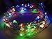Viewpick 4m 40 LEDs Multicolor Fairy Lights Silver Wire String Lights AA Battery Powered Led String Starry Light for Outdoor Decorative Halloween Christmas Parties Activities