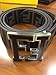 Fendi Belt College Zucca Belt Genuine Leather (Size 32-40)