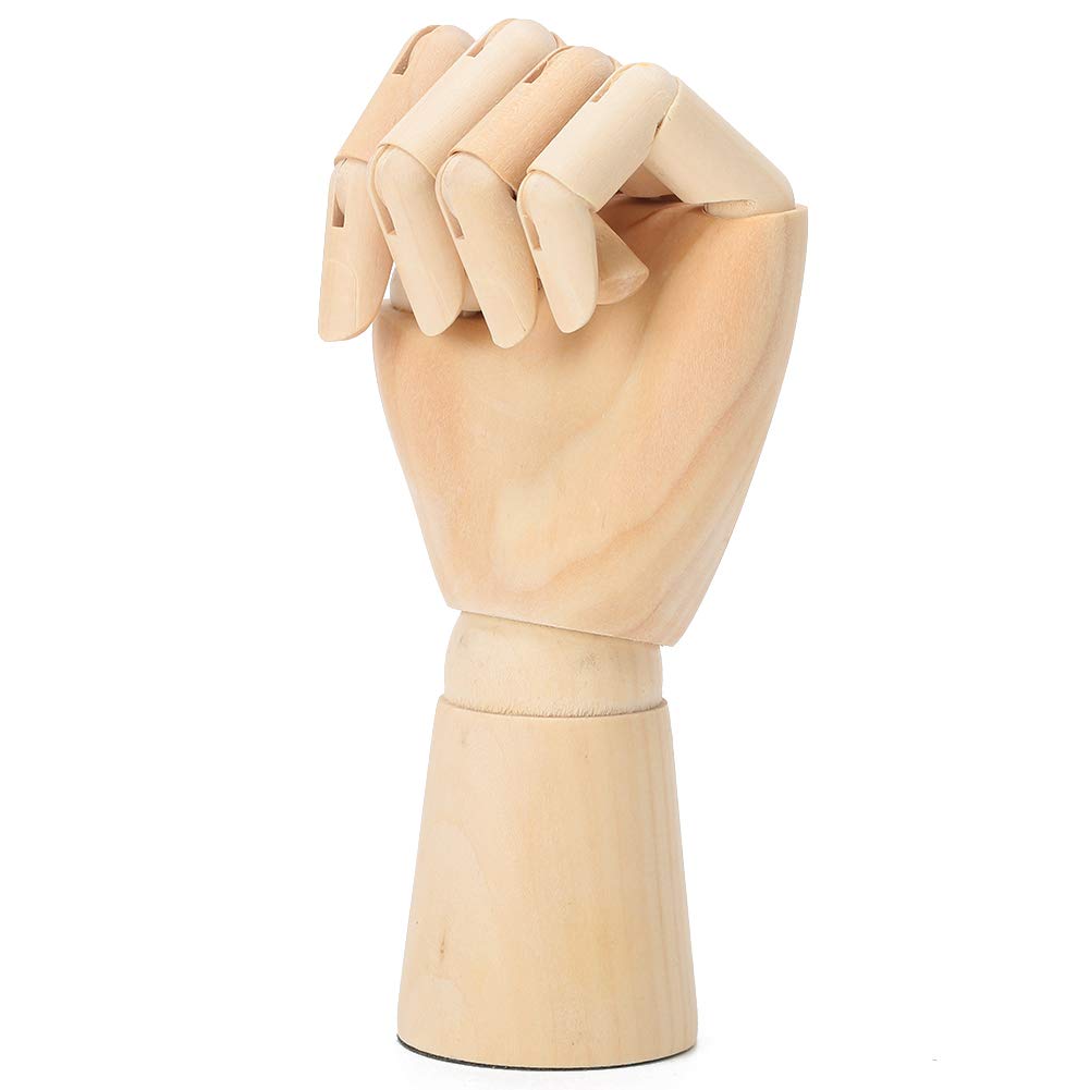 Excellent Craftsmanship Mannequin Hand wooden mannequin hand Natural and Eco Friendly Wood Hand, Flexible Wooden Artists Hand Figure Sketching Model, for Manichini