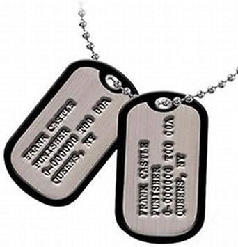 punisher dog tag